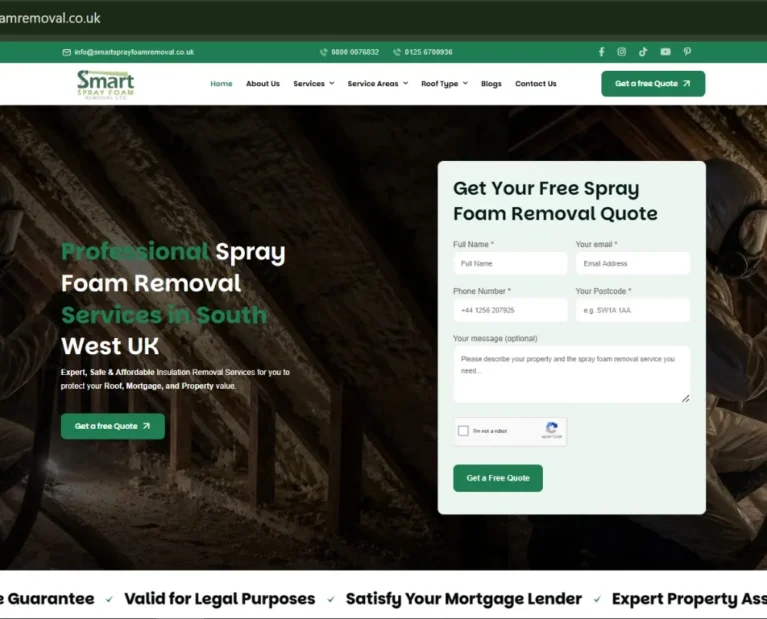 SMART SPRAY FOAM REMOVAL LTD